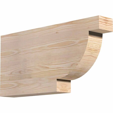 Ekena Millwork Alpine Smooth Rafter Tail, Douglas Fir, 3 1/2"W x 12"H x 24"L RFT04X12X24ALP00SDF